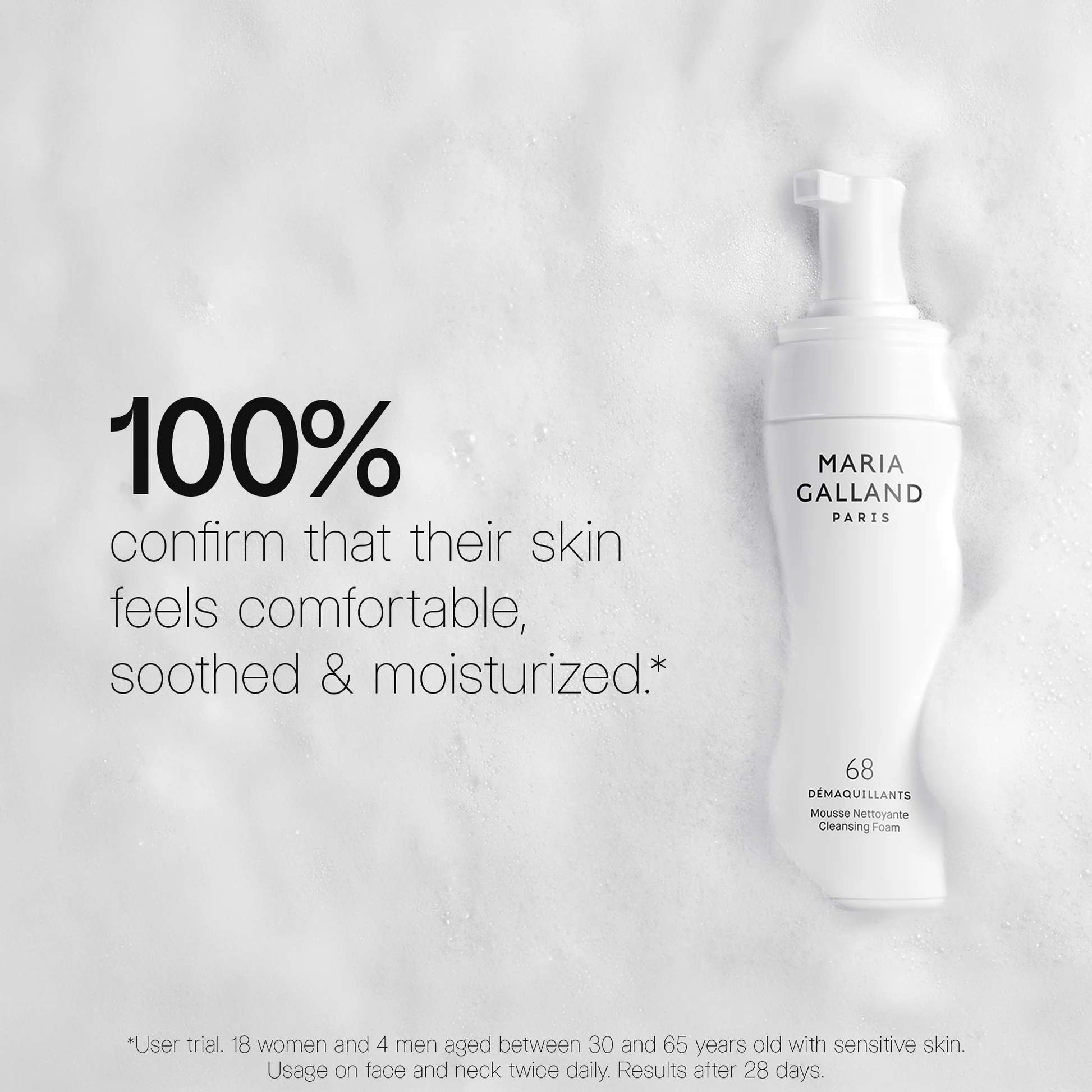 Spumă de curățare 68 Maria Galland 150ml