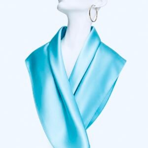 Eșarfă din satin premium – Turquoise