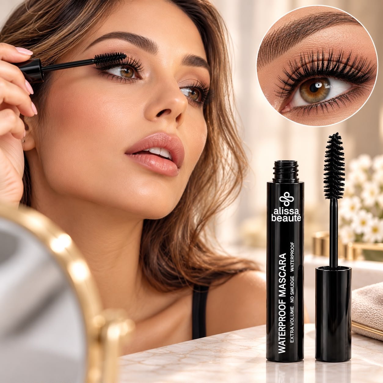 Mascara- Waterproof Extra Volume - imagine 2